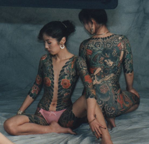 Labels: Yakuza tattoo for girl